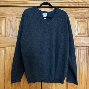 V-neck L.L.Bean sweater